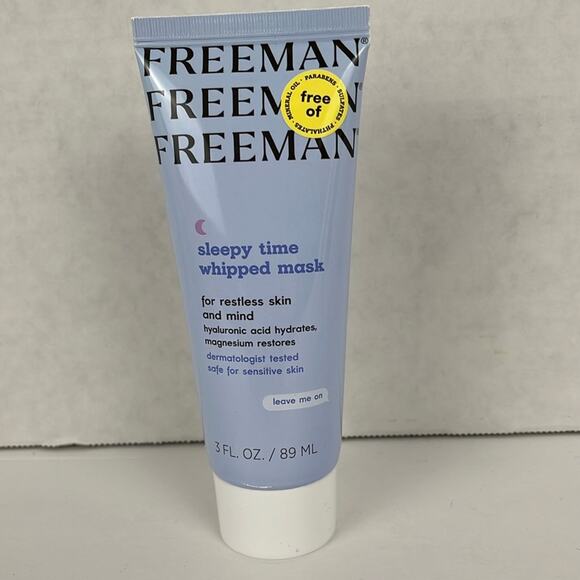 Freeman Other - Freeman Sleepy Time Whipped Facial Mask 3 fl oz Leave Me On Hyaluronic Acid